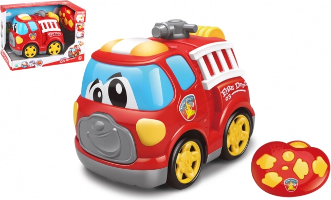 Kiddy Go! RC brandweerauto 2,4 GHz 19 cm