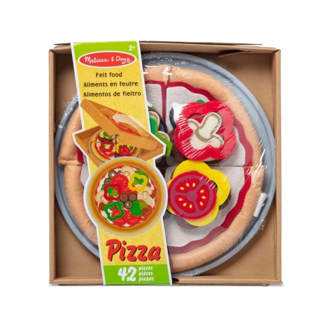 Pizza Set with Felt Material Melissa & Doug