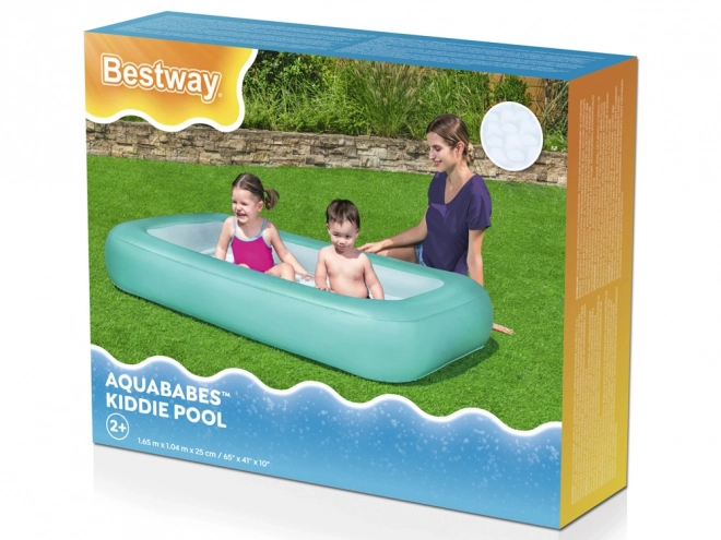 Bestway opblaasbaar zwembad Aquababes met opblaasbare bodem