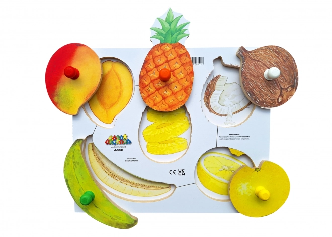 Just Jigsaws Schillen en Snijden van Gewassen 3 - Houten Puzzel