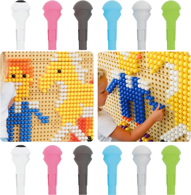 Masterkidz Pegs for Boards 512 Pcs 6 Colors
