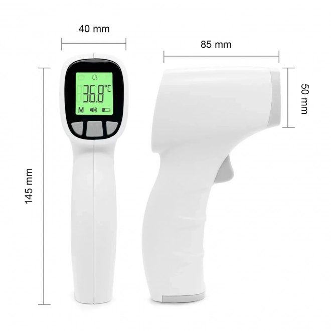 Digitale contactloze thermometer, Blauw