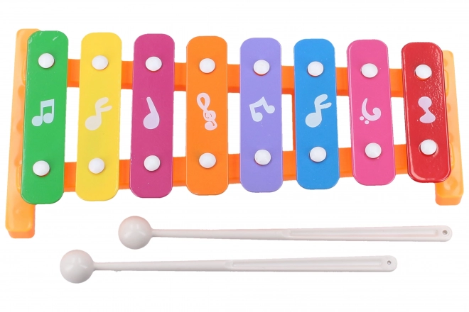 Plastic xylofoon 26 cm