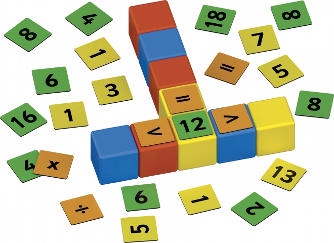 Geomag Magnetic Cubes Math Set