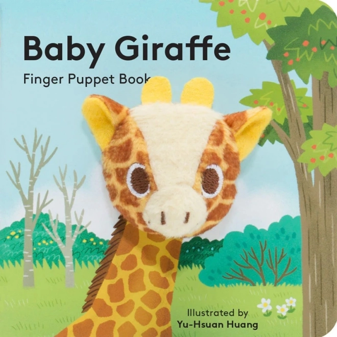 Vingerpopboekje – baby giraf