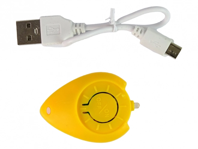 Vliegende draaiende bal blauw Flynova LED 10 cm
