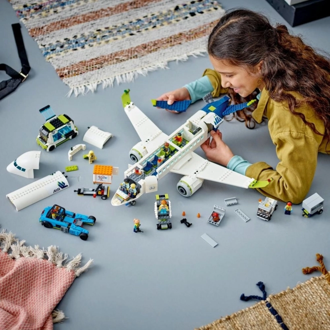 Lego Stad passagiersvliegtuig