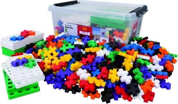 Plus-Plus BIG Basic box 400 pieces and 10 baseplates