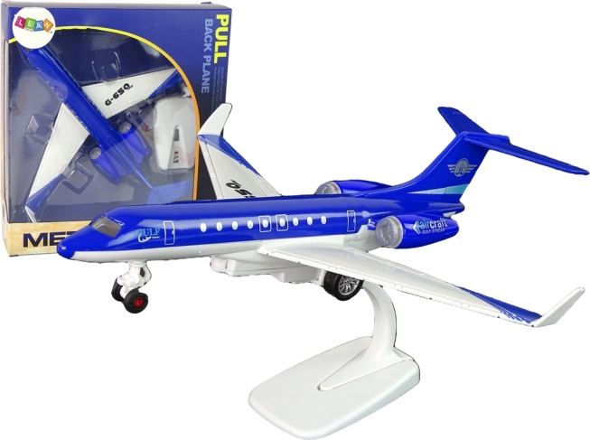 Metalen persoonlijke G-650 straal met wrijvingsaandrijving, licht en geluid – blauw
