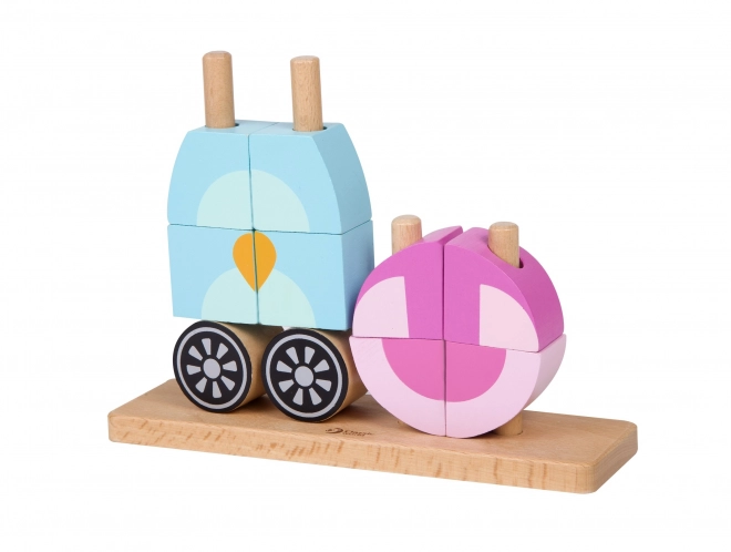 Houten puzzel - Uil