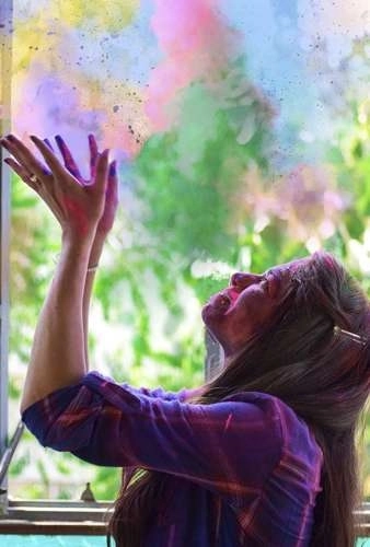 Kleurstofpoeder Holi - 10 x 100 g