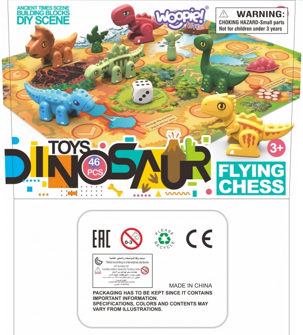 Construction Set Dinosaurs 2-in-1 Board Game