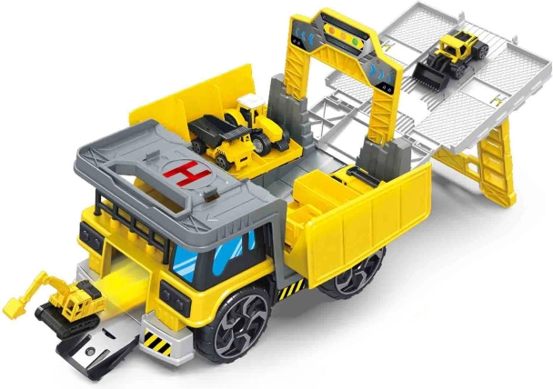 Construction Station – Playset with Excavator and Dump Truck