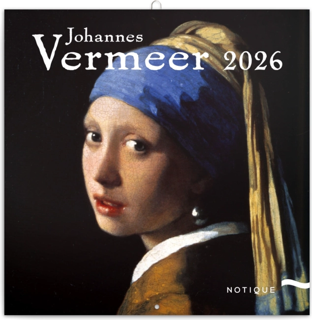 Notebook Calendar Johannes Vermeer 2026