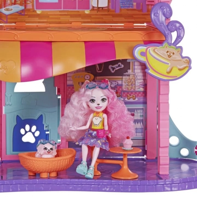 Stadshuisje met Café Enchantimals
