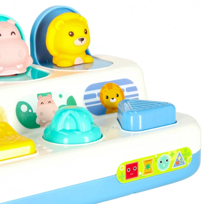 Interactief Montessori pop-up speelgoed met uitspringende diertjes