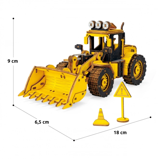 RoboTime houten 3D puzzel - Lader