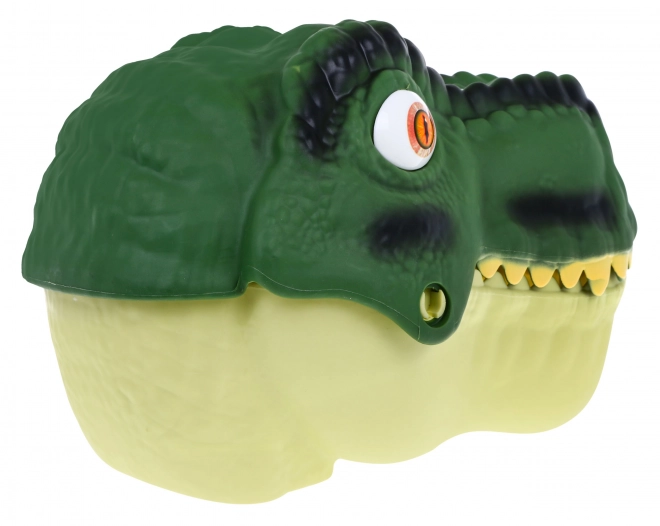 "Dino Wereld" set van figuren voor kinderen 3+ Dinosauruskop + landschap basis
