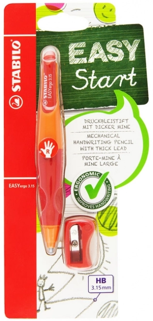 STABILO EASYergo potlood voor rechtshandigen 3,15 mm oranje
