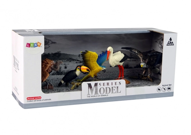 Ensemble de figurines Oiseaux du monde - 5 pièces