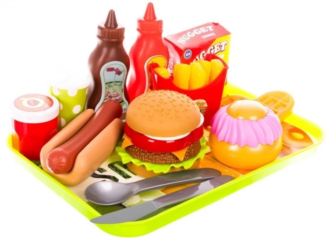 Fast food set voor kinderen