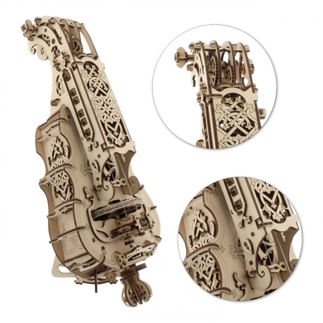Ugears 3D houten mechanische puzzel Hurdy-Gurdy