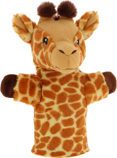 Keeleco Stofftier-Handpuppe Giraffe 27 cm