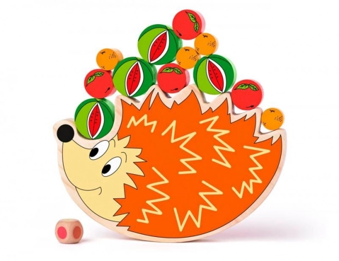 Balanceerspel met egel