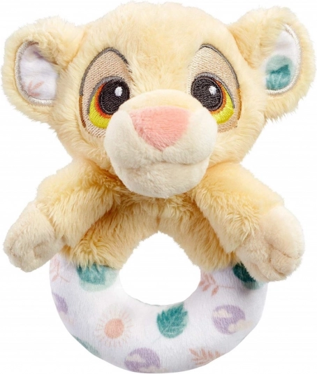 Plush Rattle SIMBA – The Lion King, soft for babies