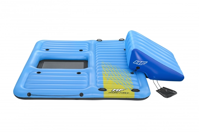 HYDRO-Force Ostrov + glijbaan 376x311cm BESTWAY