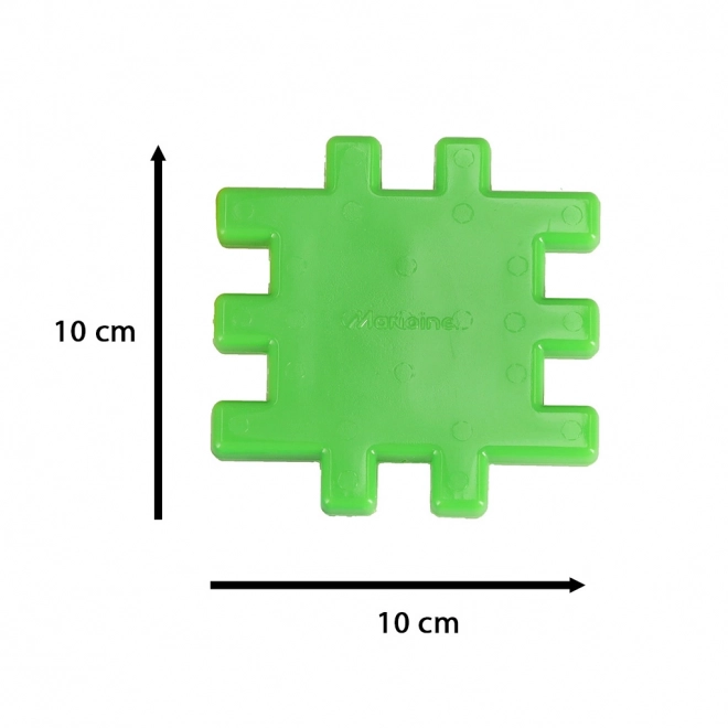 Kleurrijke bouwstenen Wafels Marioinex - 48 stuks
