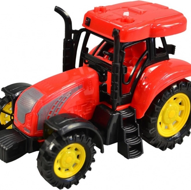 Tracteur avec voix tchèque, lumière et son, 14 cm