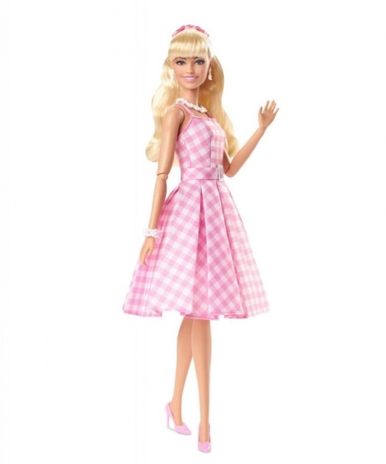 Film Barbie Doll Margot Robbie als Barbie in roze jurk