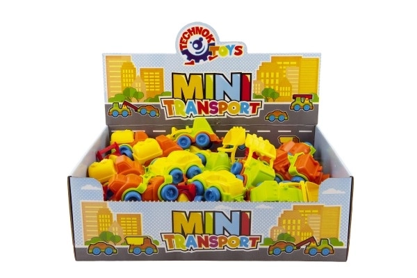 Vervoermiddel mini plastic 10-12cm vrije loop mix soorten