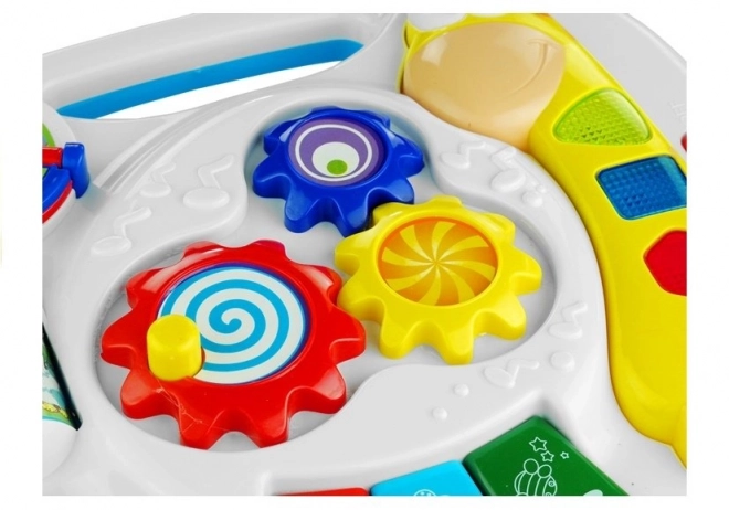 Multifunctionele educatieve tafel met giraf 2v1