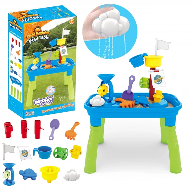 woopie kindertisch spiel Wassertisch 2in1 piratenschiff