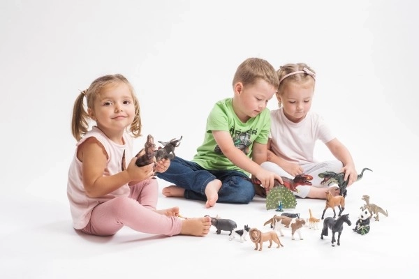 Geit huishoudelijk geitenbok plastic 4cm in zak