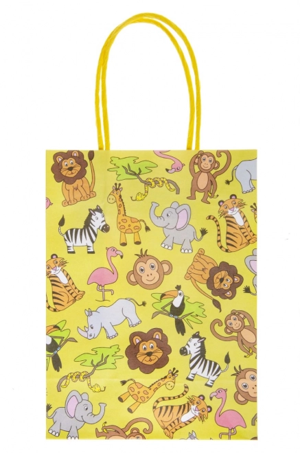 Paper Gift Bag Wild Animals