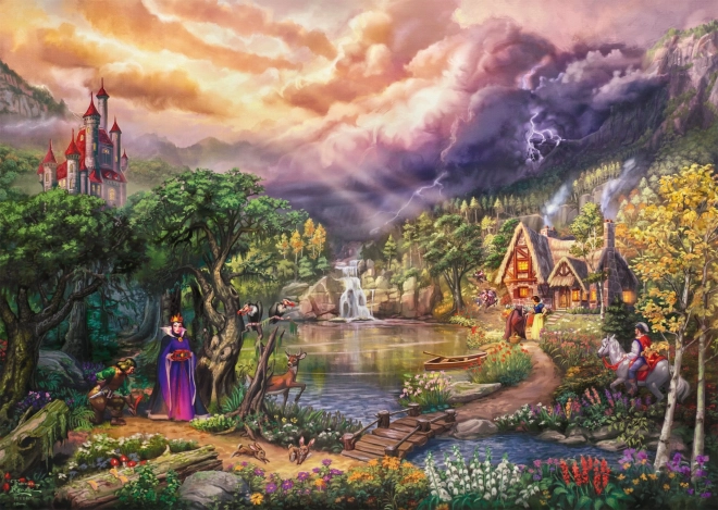 Puzzel SCHMIDT Disney: Sneeuwwitje en de Koningin 1000 stukken