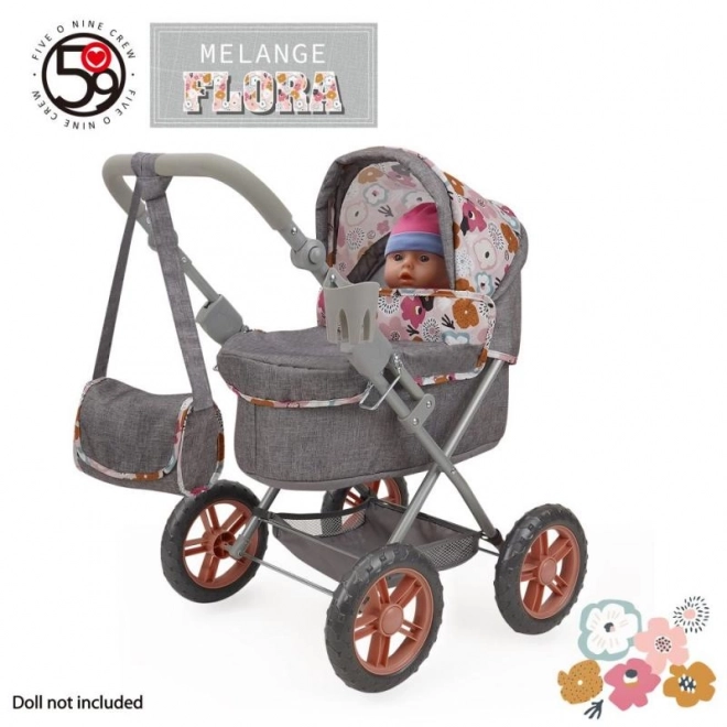Poppenwagen met tas