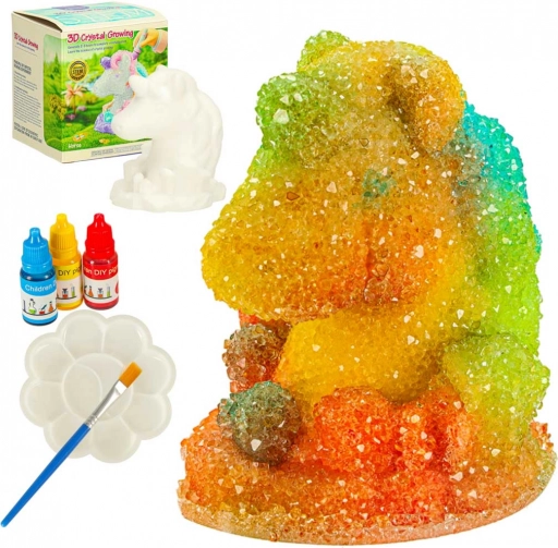 Kit de culture de cristaux – licorne féerique avec accessoires