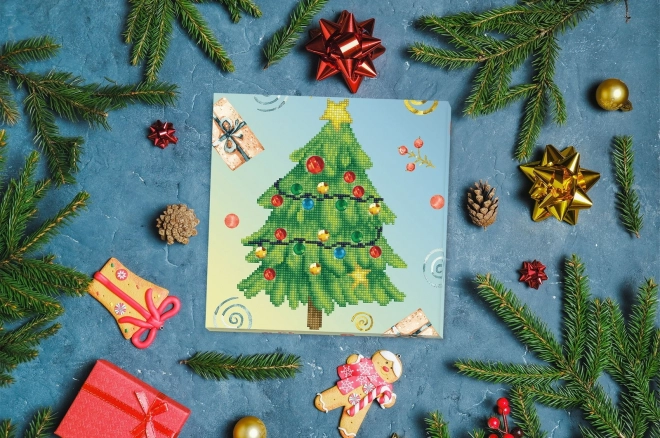 Vrolijke Kerstboom Diamond Dotz