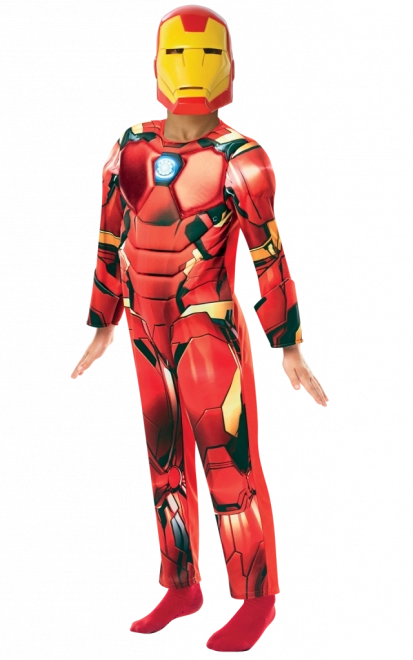 IronMan deluxe kostuum, 7-8 jaar