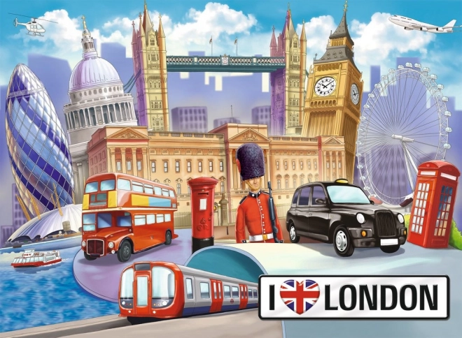 Puzzle London XXL - 100 pieces