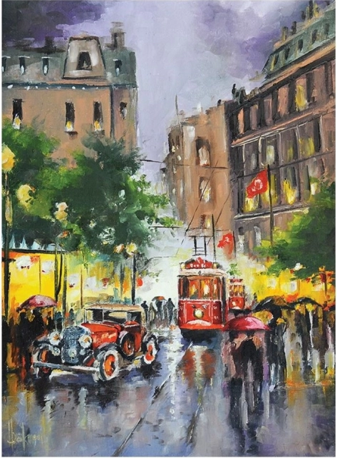 Puzzle ANATOLIAN Istiklal Avenue in Istanbul 1000 pieces