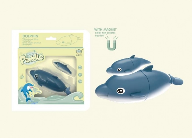 Set dolfijntjes voor in het water 13 cm – MAC TOYS
