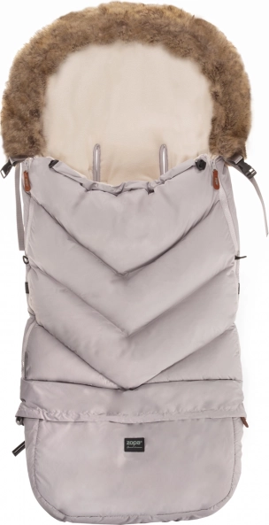 Chancelière d’hiver Fluffy Combi, Gris Brumeux