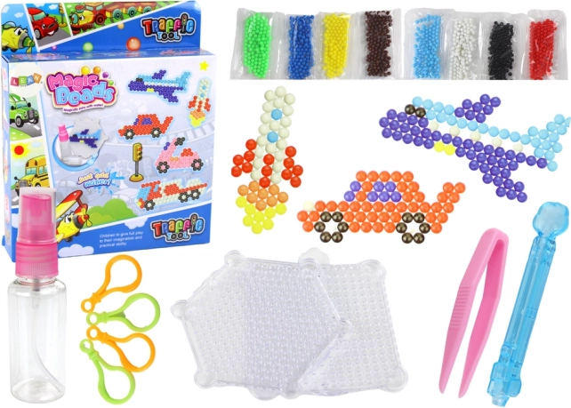 Waterkralen DIY – 8 kleuren, vervoersmotieven