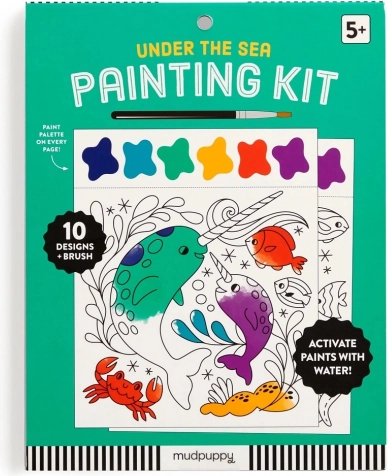 Mudpuppy Coffret de peinture Sous la mer