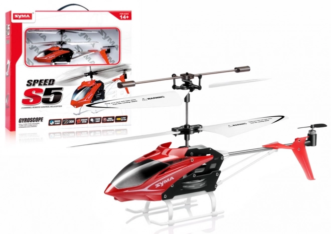Remotely Controlled Helicopter Syma S5 Red